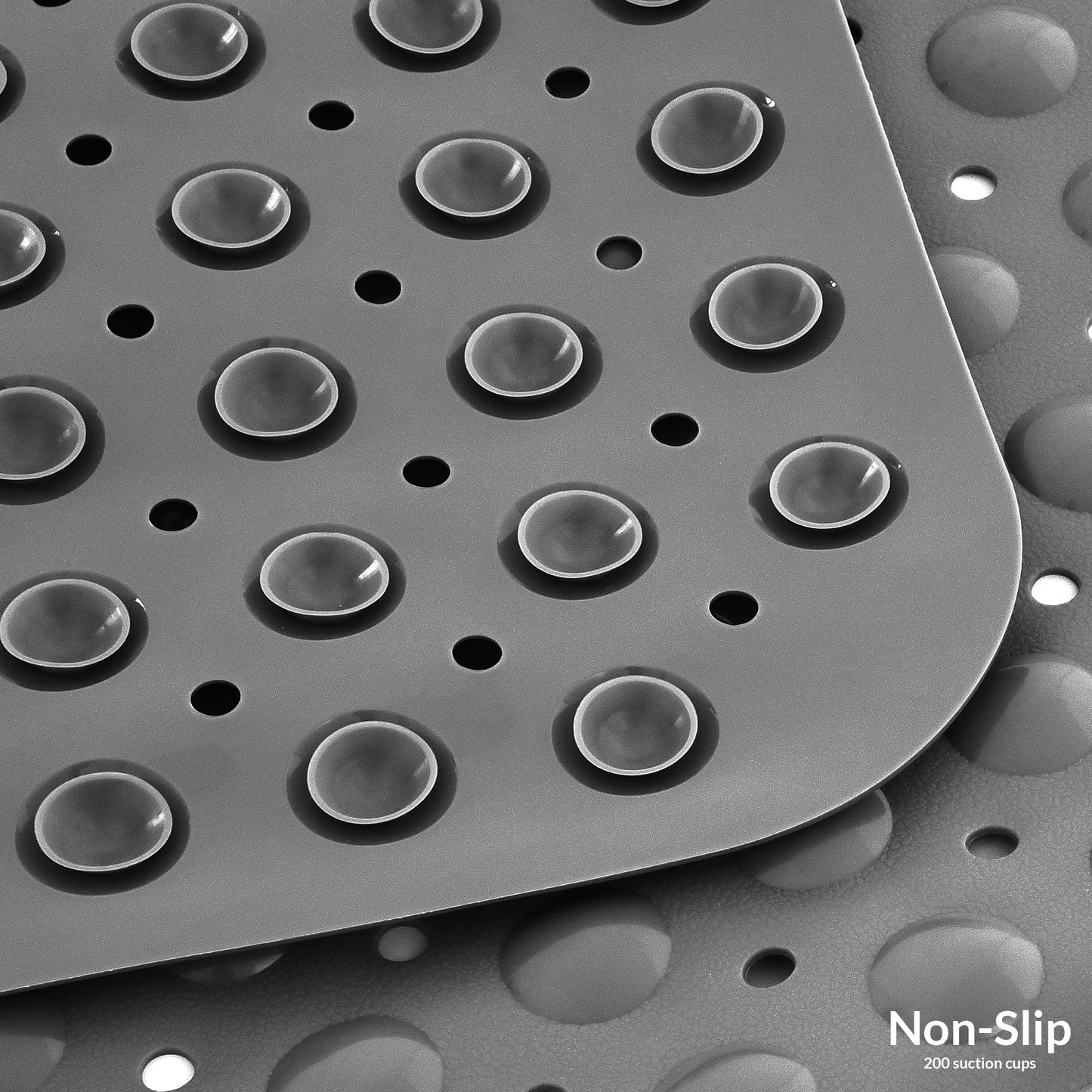 Bath Tub Mat Non-Slip 40 x 16 Inch - Bathtub Shower Safety Mat