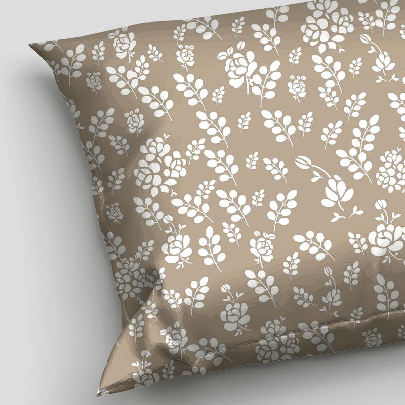 4-Piece Floral Design Bed Sheet Set