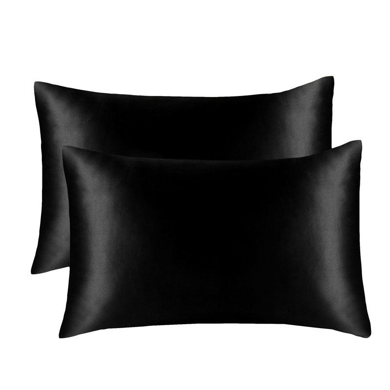2-Pack of Soft Cooling Satin Pillowcases | Lux Decor Collection