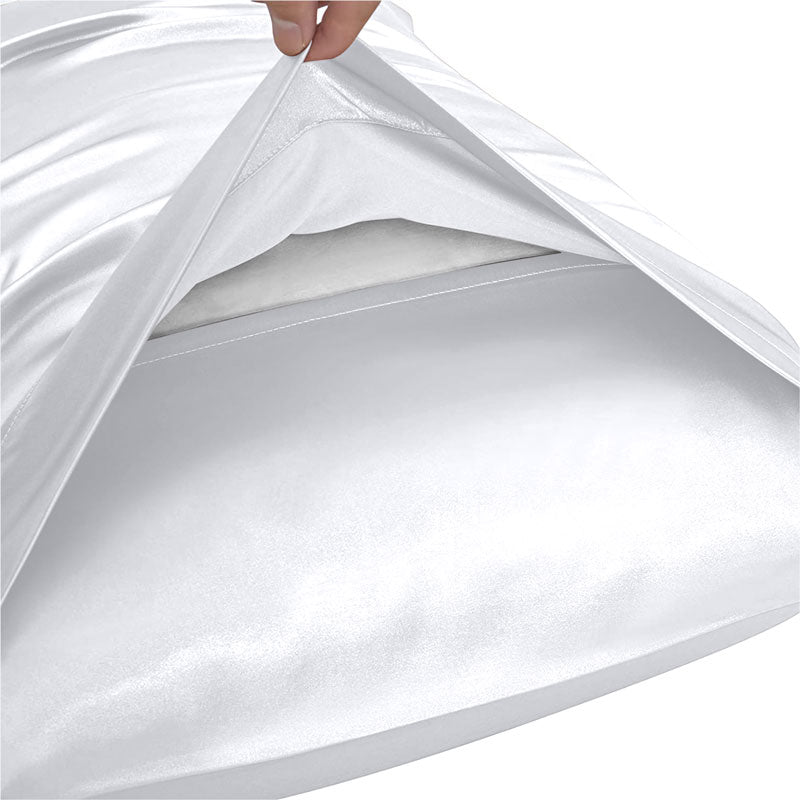 2-Pack of Soft Cooling Satin Pillowcases
